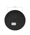 500lm solcelle vegglampe med sensor - IP54, 5000K, sort, 220x220mm, bevegelsessensor