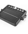 LED solcelle vegglampe - med bevegelsessensor