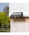 LED vegglampe - solcelle, med bevegelsessensor