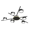Takspotlampe GX53 - 230V, 830lm, 9W baklys + maks 6x30W