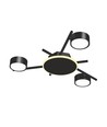 Takspotlampe 3x30w GX53 - 9w baklys, 230v, 830lm