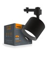 Spot-skinnearmatur GX53 - 230V, maks 30W