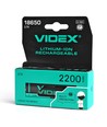 18650-P litium-ion batteri - 2200mAh, med termisk beskyttelse