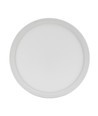 24W Nymphea Flat Duo LED taklampe - CCT, 130lm/W, IP54, Ø29,2cm, hvit kant