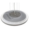 36W Nymphea Flat Duo LED taklampe - 130lm/W, IP54, Ø40cm, CCT, hvit kant, inkl. lyskilde