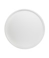 36W Nymphea Flat Duo LED taklampe - 130lm/W, IP54, Ø40cm, CCT, hvit kant, inkl. lyskilde
