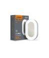 11W Oval vegglampe med sensor - 825lm, 5000K, IP65