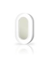 Oval Sensor Vegglampe m/PIR – 11W, IP65, IK07, 5000K, Hvit