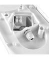 Oval Sensor Vegglampe m/PIR – 11W, IP65, IK07, 5000K, Hvit