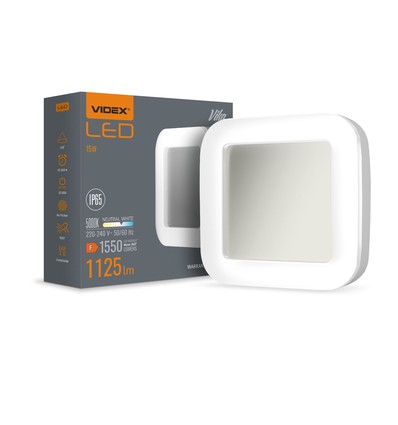 Vika vegglampe 15W - nøytral hvit, 230V, 1550lm