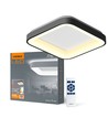 Edge taklampe 72W - LED, svart, 230V, 7500lm, forbruk 72W