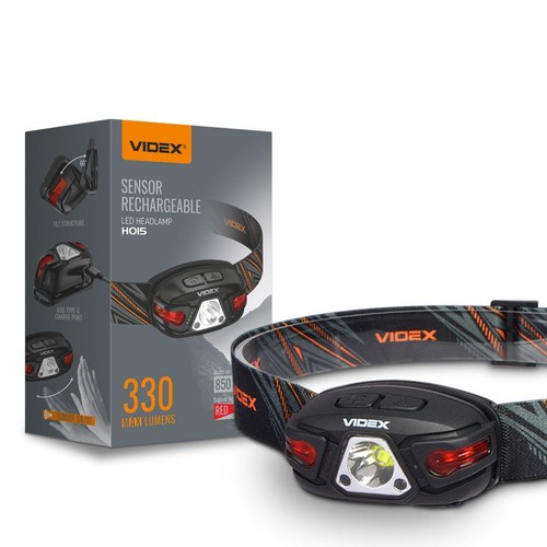 LED hodelykt - 5000K, lysstyrke 330, forbruk 5