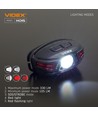 LED hodelykt - 5000K, lysstyrke 330, forbruk 5