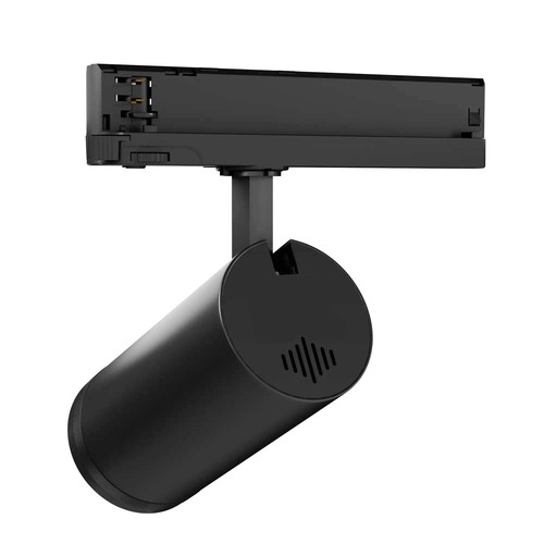 30W 3-faset RA92 Zoom justerbar CCT skinnespot - 100lm/W, Sort, Justerbar CCT + lysstyrke + spredning