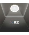 LED designer taklampe - 30W/60W/30W, fjernkontroll, CCT justerbar, dimbar.