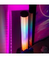 2x RGBIC ambient light bar - 33 cm, Bluetooth, 360° lys