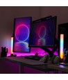 2 stk. ambient gamer bordlamper - RGB løpelys, 360° effekt, 43 cm