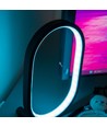 Ellipseformet RGBIC-lampe - 25x15 cm, 10W, fjernkontroll, USB