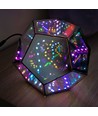 Infinity mirror light - RGBW, 9W, USB, fjernkontroll