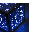 Infinity Cube 10x10 RGBIC - 3D lys effekt, inkl. fjernkontroll, USB-tilkobling