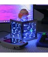 Infinity Cube 10x10 RGBIC - 3D lys effekt, inkl. fjernkontroll, USB-tilkobling