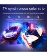 3,8m TV LED-stripe med TV-kamera - passer til 55-65" TV, 12W, 30 LED/m