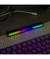 RGBIC musikk-synkroniserings skrivebordslampe - 18cm, innebygd batteri, Bluetooth
