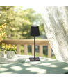 Oppladbar LED bordlampe - Svart, berøringsdimbar, IP54