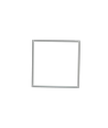 60x60 LED-panel, 40W - Høyde:32mm, 120lm/W, IP65, hvit kant