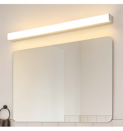 120cm RA90 SKÄR bad- og speillampe, 20W - IP44, hvit