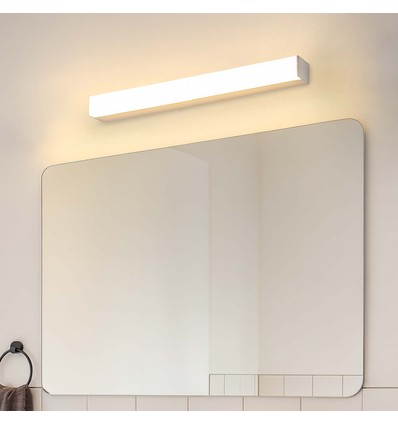 10W dimbar RA90 SKÄR bad- / speillampe - IP44, 60cm, hvit