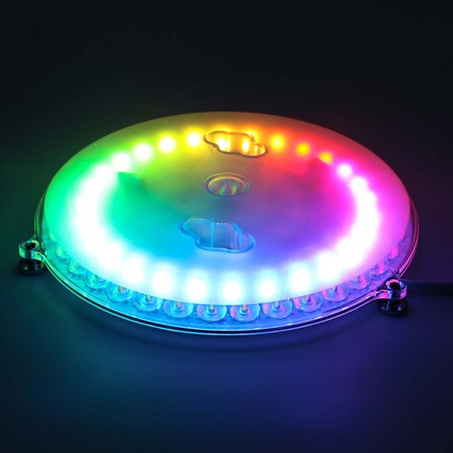 17cm / 18W RGBIC+CCT LED-innsats med linser - Erstatter G24, sirkelrør og kompaktrør