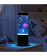 Fiskelampe RGB 30 cm høy - Ø11 cm, perfekt for barn og barnlige sjeler