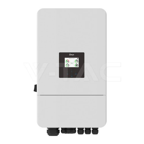 10KW DEYE Hybrid inverter - For batteri, solcelle inverter, 3-faset, IP65 (IT 6KW & 10KW TN-nett)