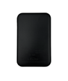 Powerbank - 5000mAh, sort, komplett med kabel