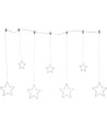 Outlet: EGLO DEW DROP STARS LED-dekorasjon i sølv - L1200 mm