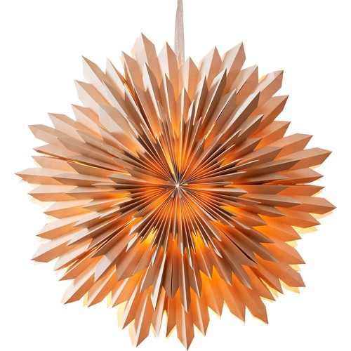 Outlet: EGLO ICE stjerneoppheng Ø500 i beige
