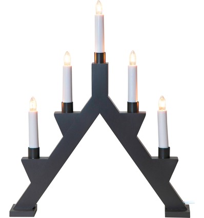 Outlet: EGLO ZACK 5-ARMET JULE LYSESTAGE I ANTRACIT