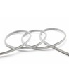 5m 9W/m vanntett slim COB strip - 230V, IP67, 296 LED/m, selvklebende, opptil 50m