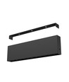 Grid S armatur 12W - overflatemontert, CCT, 230V, 40°, IP20, 222x26x60mm, svart, Spectrum