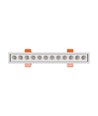 12W GRID S taklampe - 1200lm, CCT, hvit kant