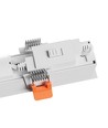 12W GRID S taklampe - 1200lm, CCT, hvit kant