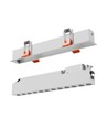 12W GRID S taklampe - 1200lm, CCT, hvit kant