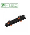 12W GRID S innfellingsspot - 1200lm, 40 grader, CCT, hvit kant