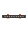 12W GRID S innfellingsspot - 1200lm, 40 grader, CCT, hvit kant