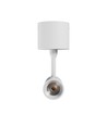 S Spot lampe 6W - overflatemontert, CCT, 230V, 30°, IP20, 35x122x184mm, hvit, Spectrum