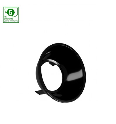 Reflektor til Orbito 10W innbyggingsspot - Sort blank, Ø7cm, UGR