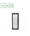 20W Verto Block CCT vegglampe - 120lm/W, IP65, sort, justerbar lysfarge, fasadebelysning