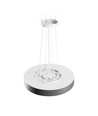 24W Nymphea Optima LED taklampe, CCT - Sort ring, 112lm/W, Ø30cm, 5 års garanti