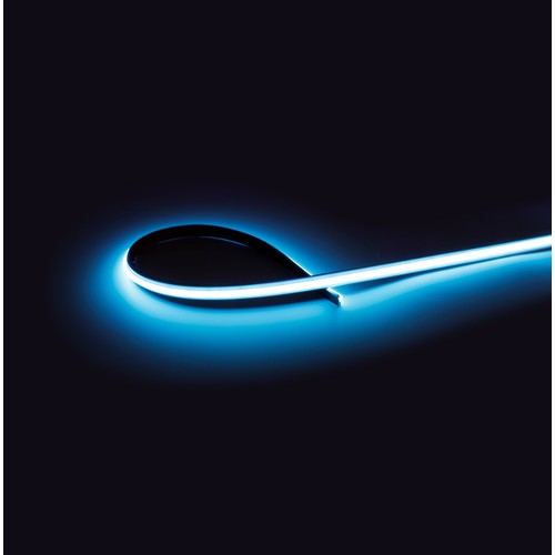 5m 9W/m Lyseblå Dot-free COB-LED stripe - IP20, 240 LED per meter, 24V, COB LED
